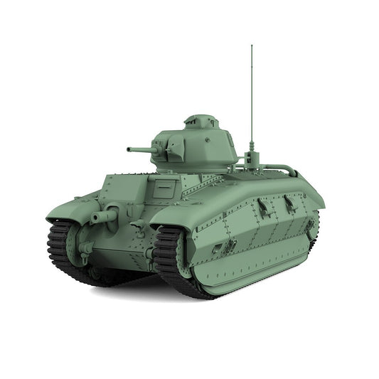 SSMODEL SS48652 1/48 Military Model Kit France B1 Heavy Tank (Phase III)