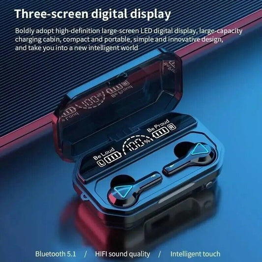 Mini Wireless Bluetooth 5.0 Headset Earphone Touch Earbuds Stereo Headphone TWS