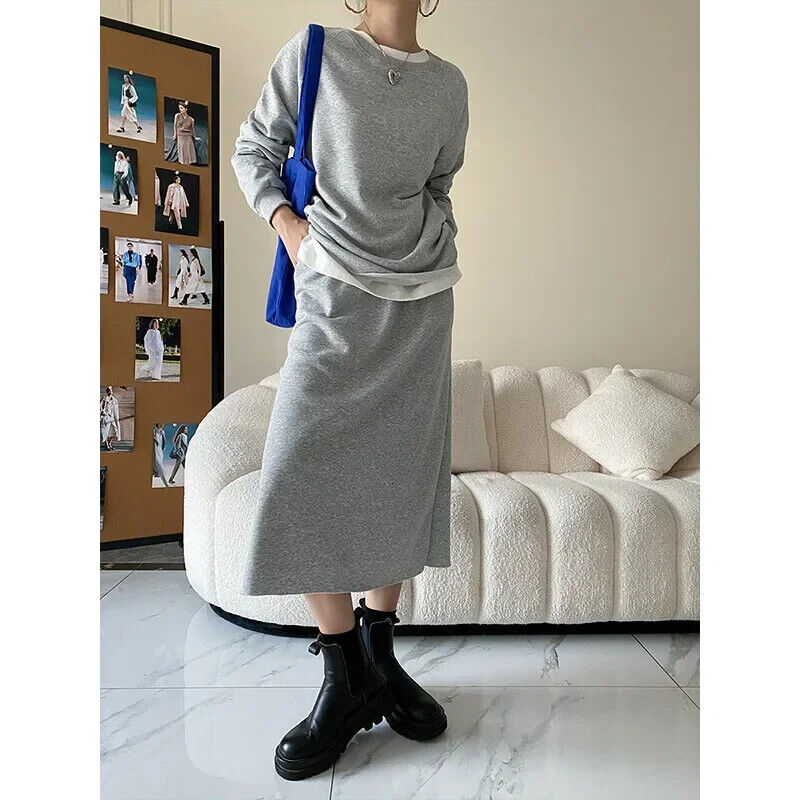 Sweater Dress Suit Fashion Ladies Suit 2023 Spring and Autumn New Style