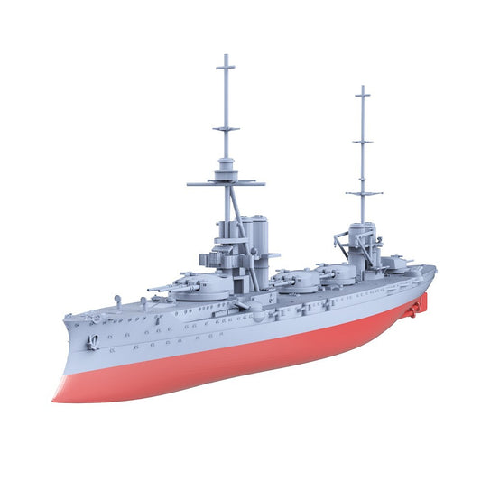1/3000 Military Model Kit Italy Dante Alighieri Battleship 1923 Full Hull