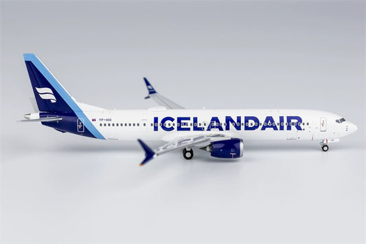 NG Models ICELANDAIR for Boeing B737 MAX9 TF-ICC Kirkjufell 1/400 Aircraft Model