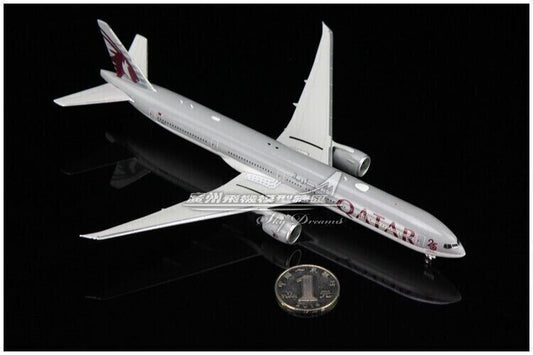 1:400 Phoenix QATAR BOEING 777-300ER Passenger Airplane Diecast Aircraft Model