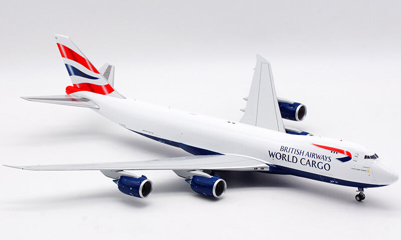 1:200 JC Wings British Airways Boeing B747-8F Airplane Diecast Aircraft Model