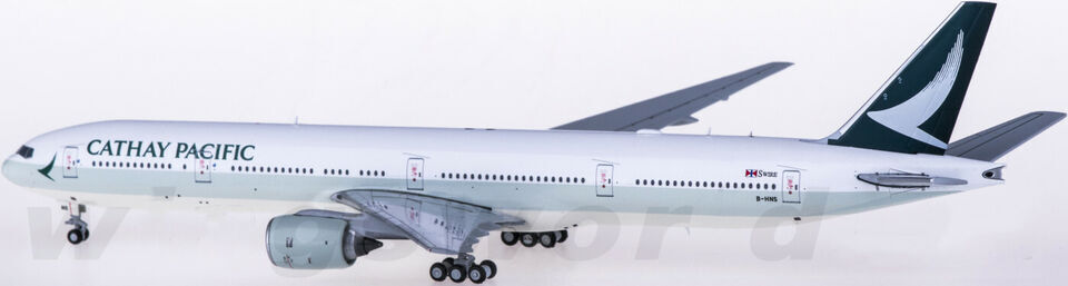 1:400 JC Wings CATHAY PACIFIC BOEING 777-300 Passenger Airplane Diecast Model
