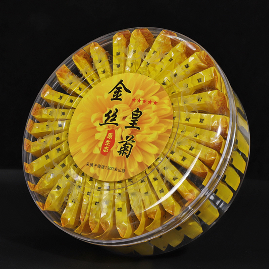 Golden silk chrysanthemum a cup of tribute chrysanthemum Wuyuan flower tea 30