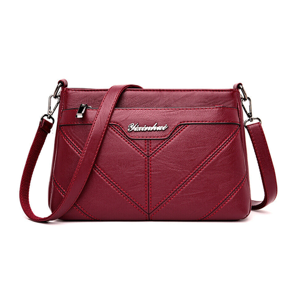 PU Leather Shoulder Bags Women Small Handbag Female Travel Crossbody Bag