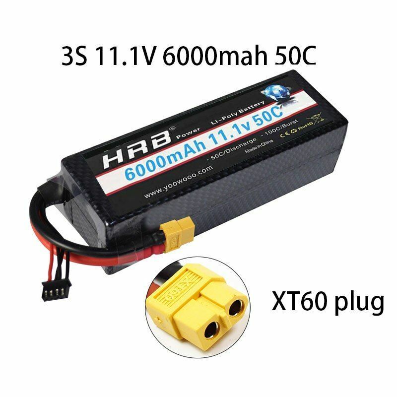 RC Lipo Battery 2S 3S 4S 6S 11.1v 22.2v 5000mah 6000mah 3300mah 2200mah 4200mah