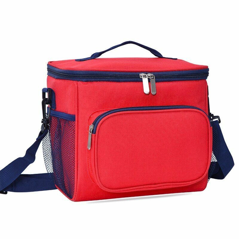 Portable Picnic Bag Thermal Lunch Box Handbag Waterproof School Food Storage Bag