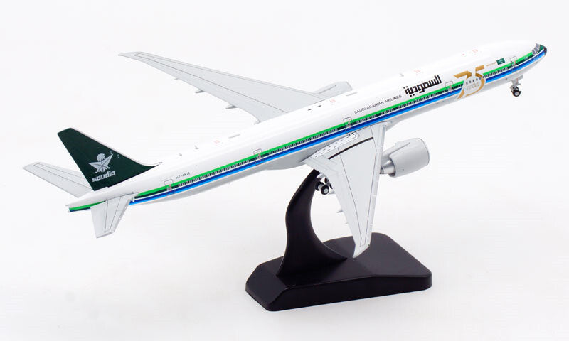 JC Wings Saudia FOR BOEING B777-300ER HZ-AK28 75TH 1/400 Plane Pre-built Model