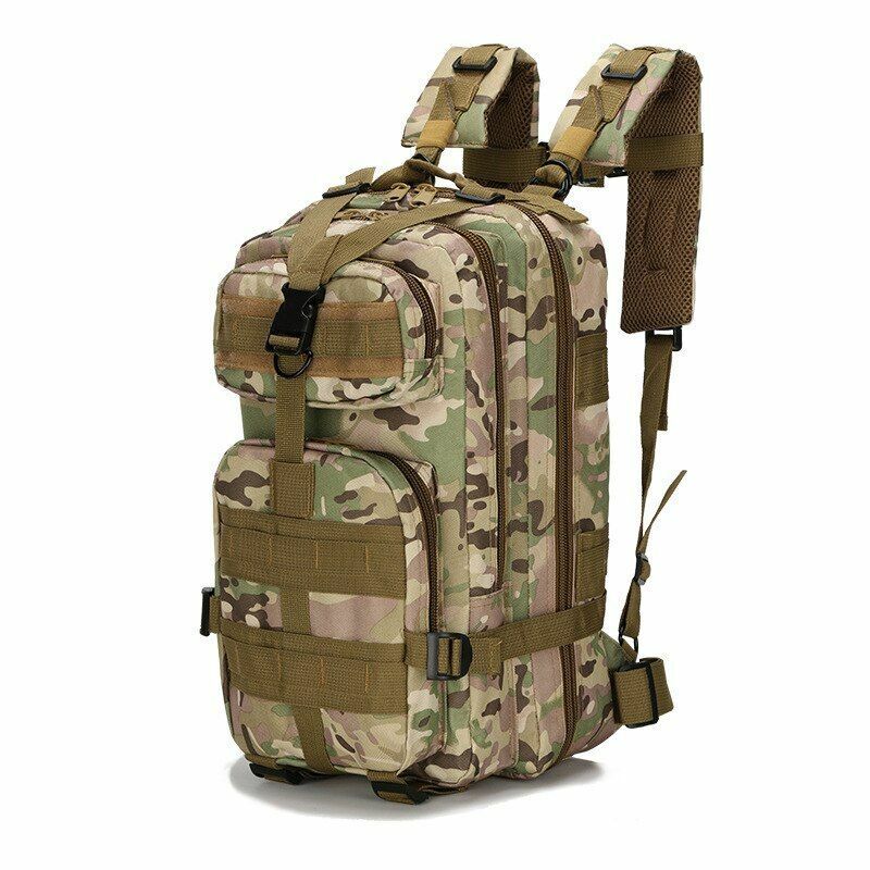 20-30L Tactical Backpack Outdoor Waterproof Bag Rucksack Camping Hunting Travel