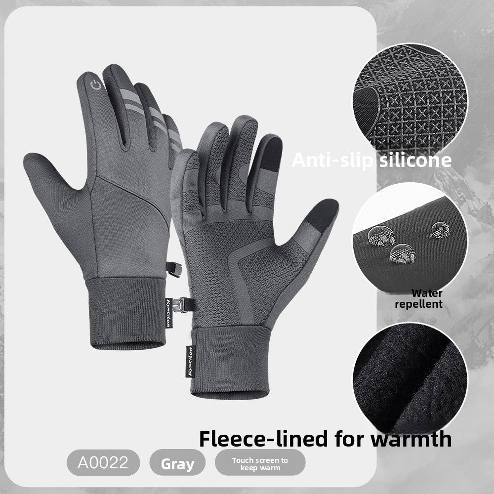 Hot selling outdoor thick warm gloves, skiing and cycling gloves - USA1