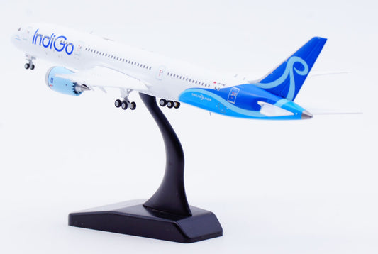 1:400 JC Wings Indigo B787-9 LN-FNC Flap Down Airplane Diecast Aircraft Model
