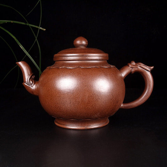 Chinese Yixing Zisha Clay Handmade Exquisite Teapot (龙蛋 底款:顾景舟)