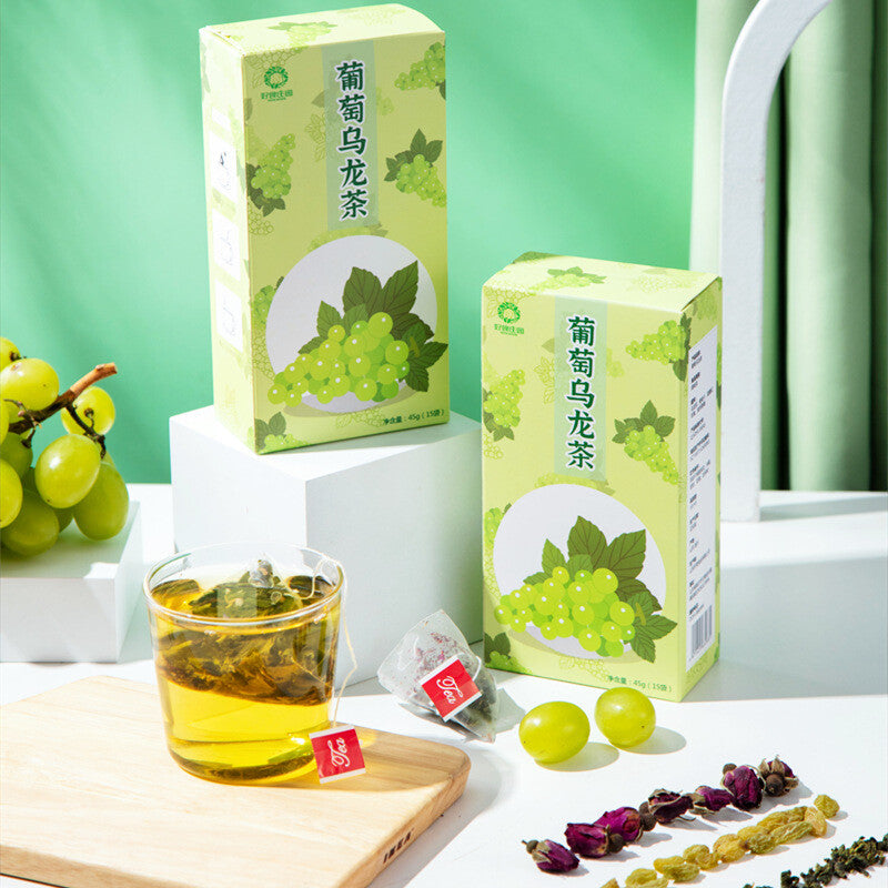 Honey Peach Oolong Tea Beauty Tea Triangle Bags - 45g Fruit Cold Brew Tea