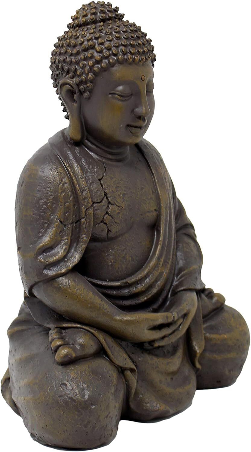 Buddha Statue Meditation Resin Table Top Figurine Home Feng Shui Decoration Gift