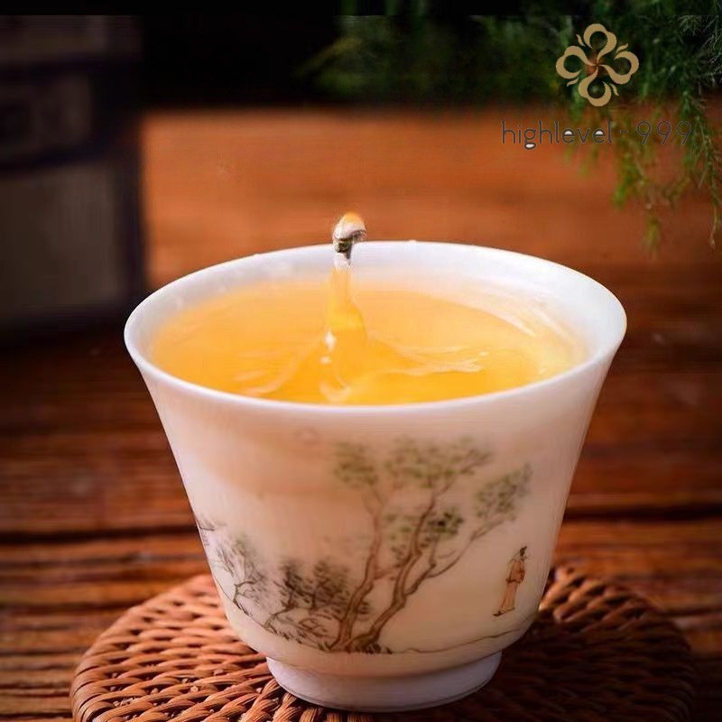 200g Raw Puer Tea Brick Early Spring First Pick Yunnan Ancient Tree Tea