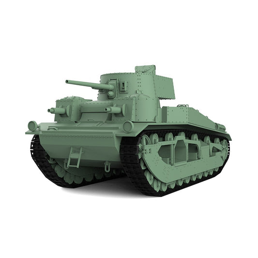 SSMODEL SS72579 1/72 25mm Military Model Kit British Vickers Mk.III Medium Tank