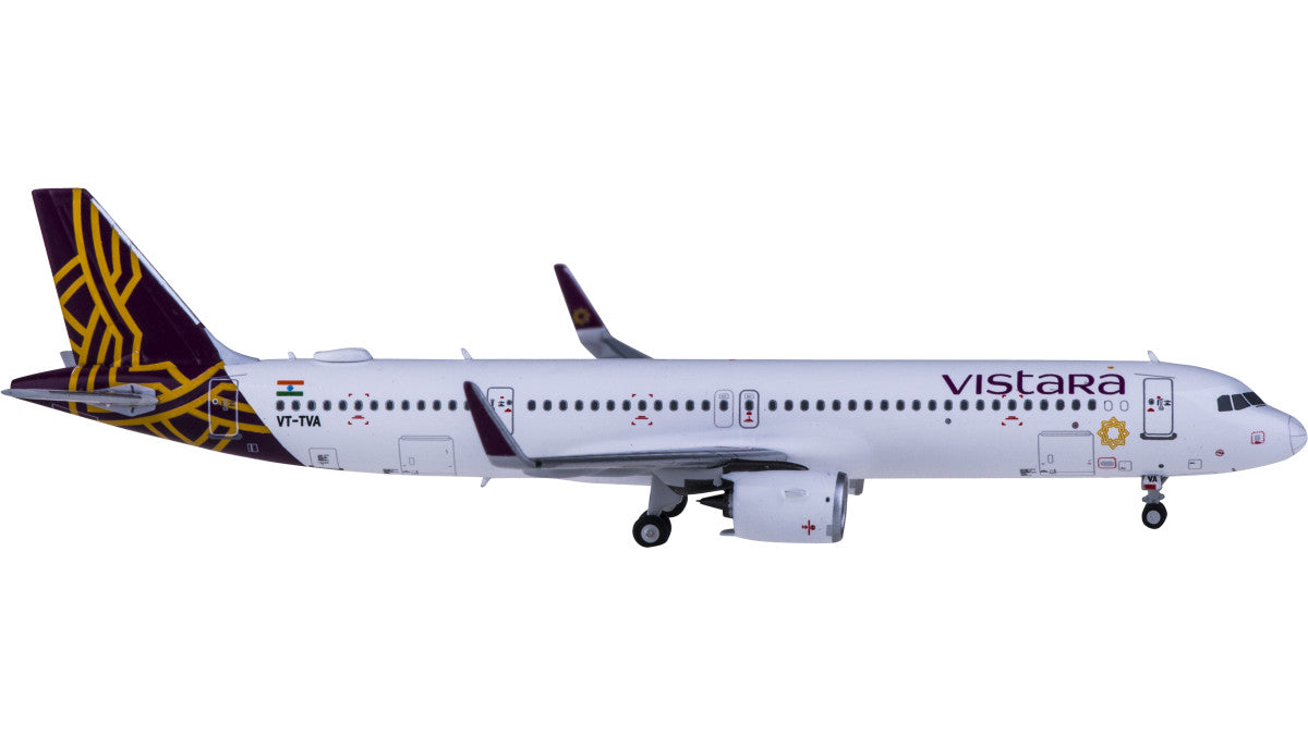 1:400 NG Model Vistara AIRBUS A321neo Passenger Airplane Diecast Aircraft Model