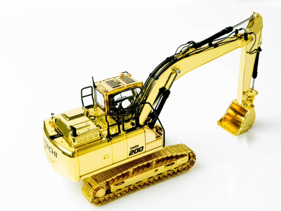 1:50 25CM ZAXIS ZX200-7 Excavator Construction Machine Equipment Diecast Model