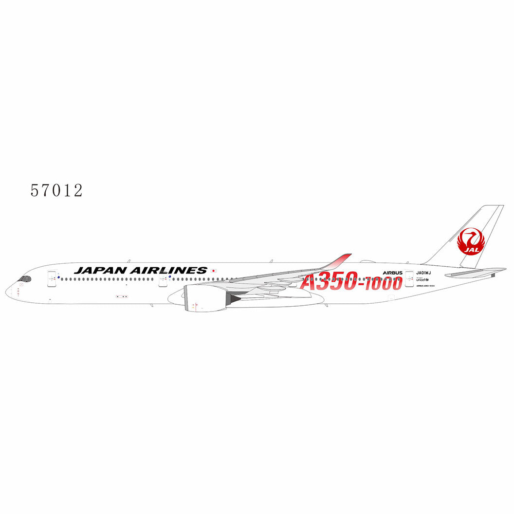 1:400 NG Models JAPAN AIRLINES A350-1000 JA01WJ Airplane Diecast Aircraft Model