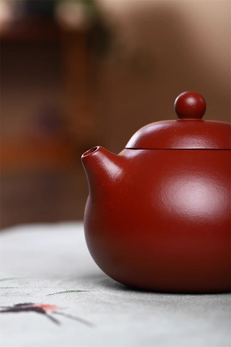 180cc chinese Yixing Handmade Zisha teapot DaHongPao clay XiShi Gongfu Tea Pot