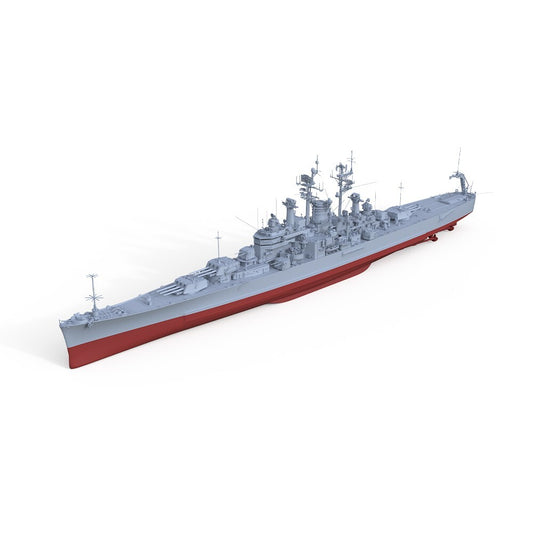 SSMODEL SSC350570S-A 1/350 Model US Navy Newport News Heavy Cruiser Full Hull