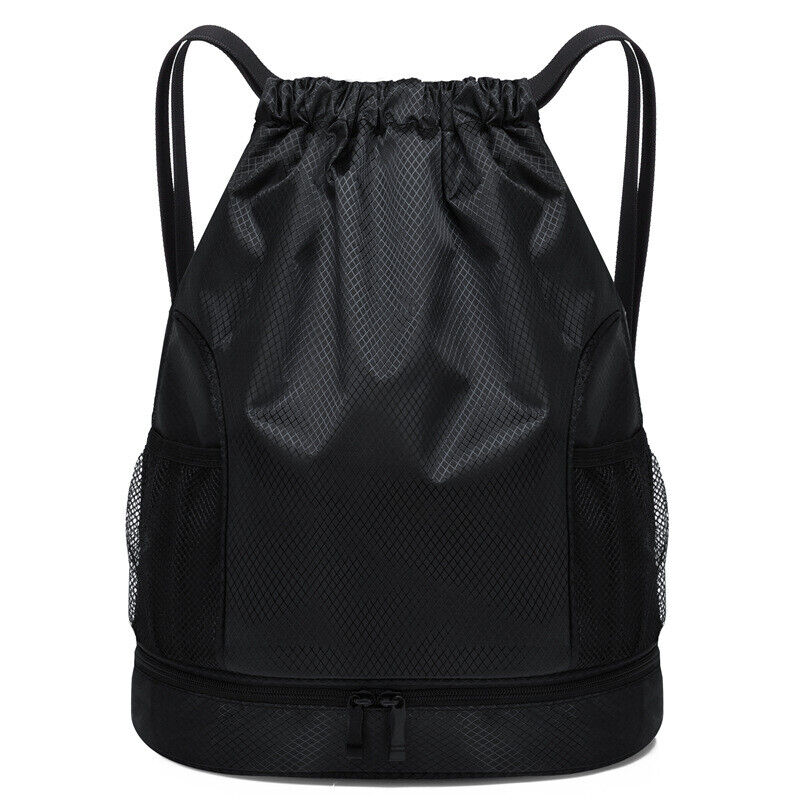 Waterproof Basketball Bag Wet Dry Separation Bags Swimming Drawstring Backpack