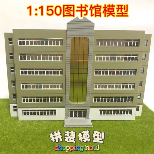 1/150 Scale Buildings Library Model Train Railroads Scene Toy