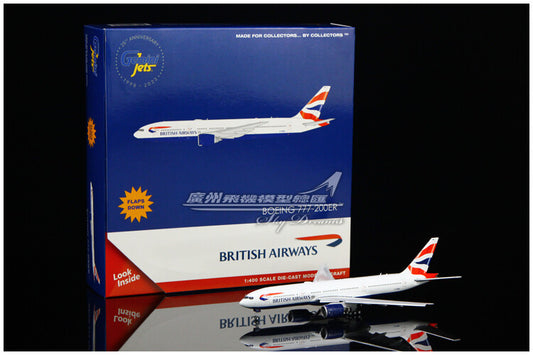 1:400 GeminiJets BRITISH AIRWAYS B777-200ER Airplane Diecast Aircraft Model