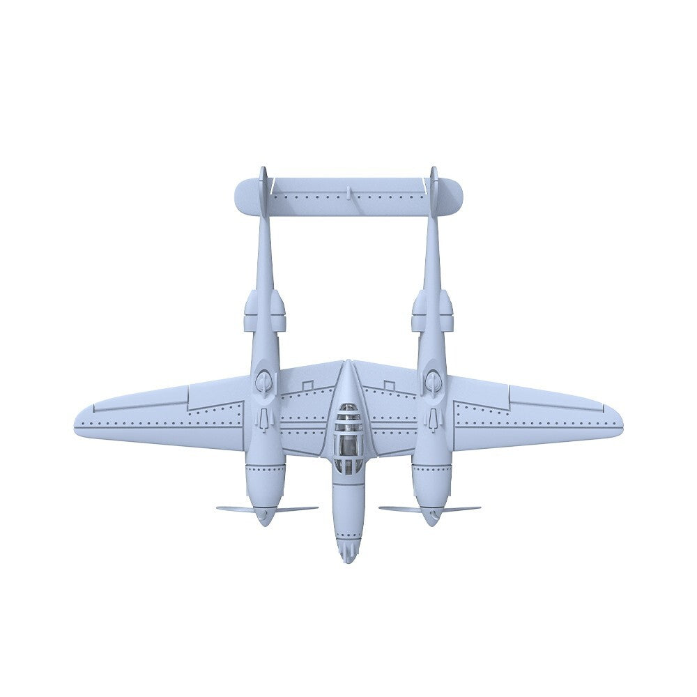 Yao's Studio LYR350234 1/350 Military Model Kit US P-38L-5-LO Lightning Fighter