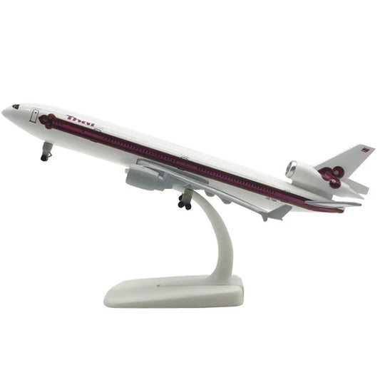 1:400 Thailand MD-11 Airplane Alloy Model Souvenir Static Display with Stand I