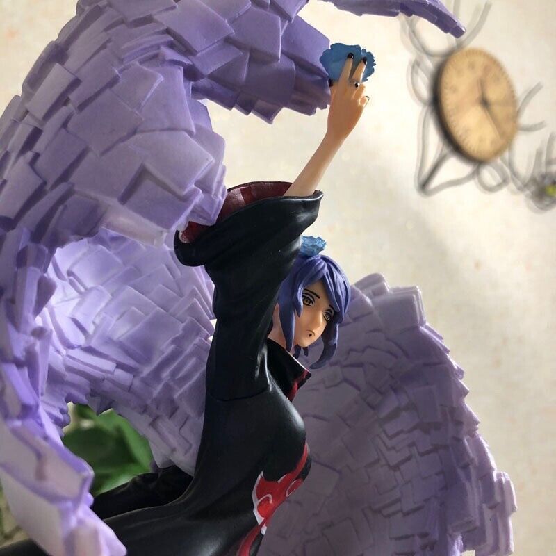Anime Naruto Akatsuki Konan PVC Action Figure Statue Model Figurine Toys Gift