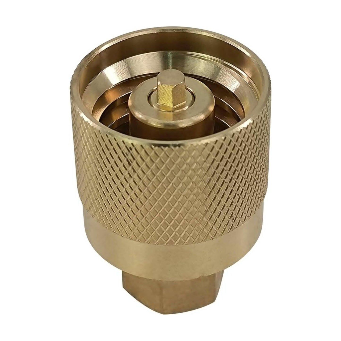 1 x Forklift Connector Propane Tank Female Connection Fitting Adapter Valve