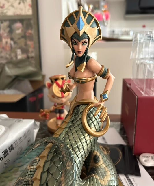 Official LOL League of Legends Cassiopeia Du Couteau Statue PVC Figure Model Toy