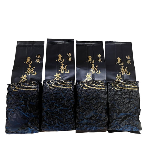 Taiwan Dong Ding Oolong Tea, Light Roasted (Level 3), 150g × 4 Packs