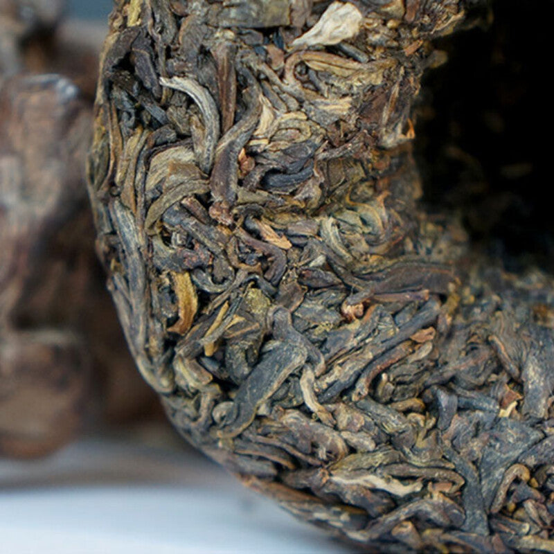 Aged Shen Pu Erh Tea Tuo Cha Xia Guan Raw Puer Tuocha 100g