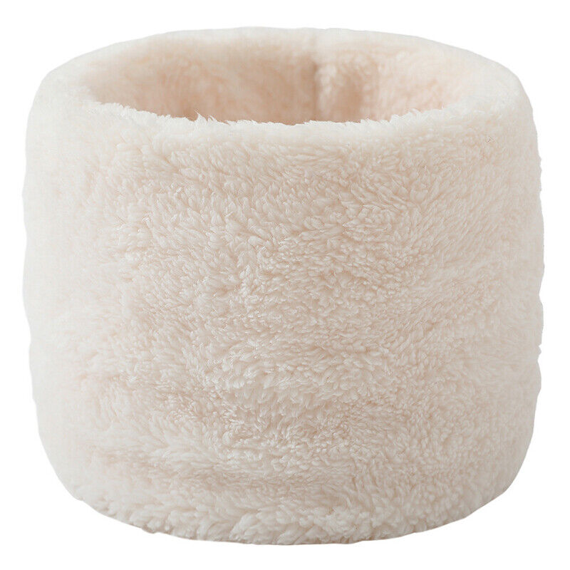 Unisex Winter Warm Plush Ring Scarf Faux Rabbit Fur Headband Collar Bandana