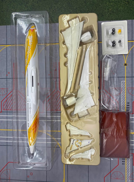 1:200 32CM Hogan Nokscoot Boeing 787-9 Plane Aircraft ABS Plastic Airplane Model