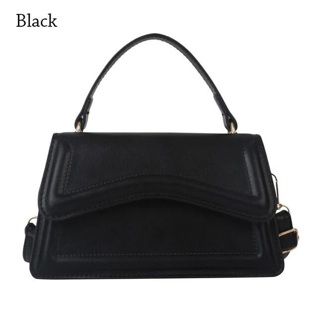 Women's Handbag Crossbody PU Leather High Quality Solid Color Messenger Bag Gift