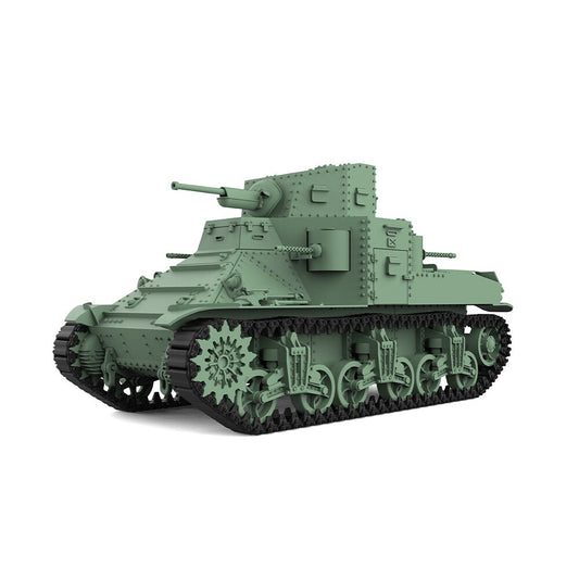 SSMODEL SS35525 1/35 Military Model Kit US M2A1 Medium Tank