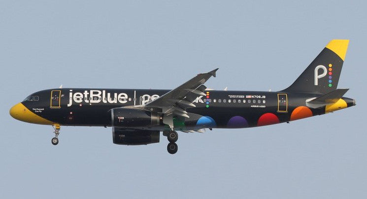 1:400 Phoenix JetBlue AIRBUS A320 Passenger Airplane Diecast Aircraft Model