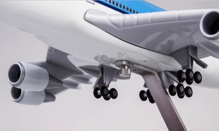 47CM 1:150 KLM BOEING 747-400 Airplane Landing Gears Resin Plane Aircraft Model