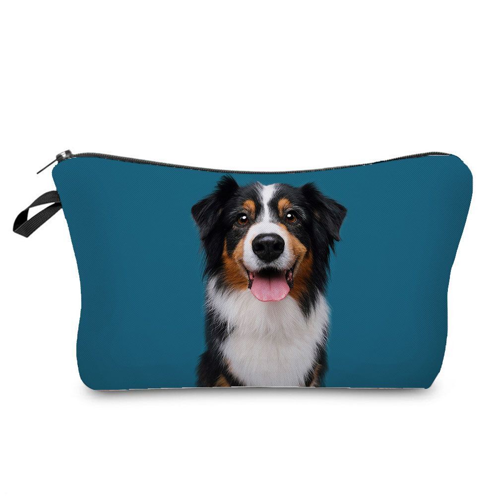 Cosmetic Bag Pencil Case Large Traveling Toiletry Makeup Pouch 18*22*13.5 Cm 1pc