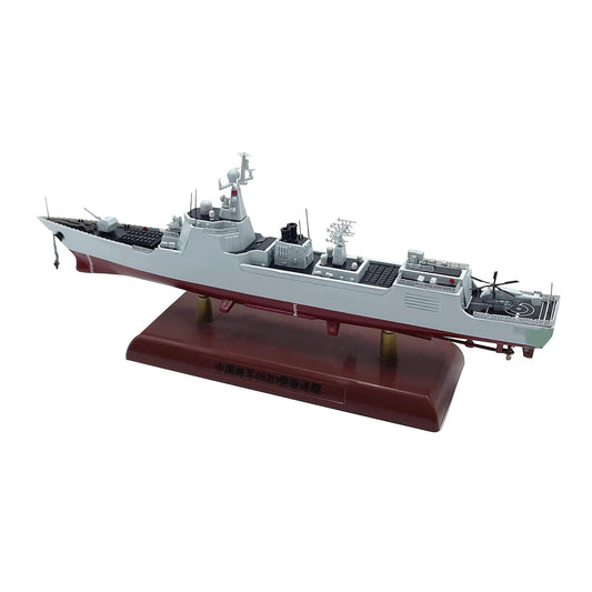 Chinese Type 052D Destroyer Diecast Alloy Finished Model Toy Gift 1:700 Scale