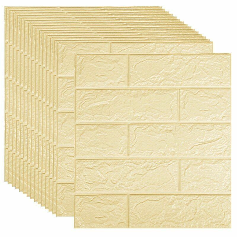 Brick Sticker 15/30Pcs Self-Adhesive Waterproof Foam Kitchen Ceiling Background