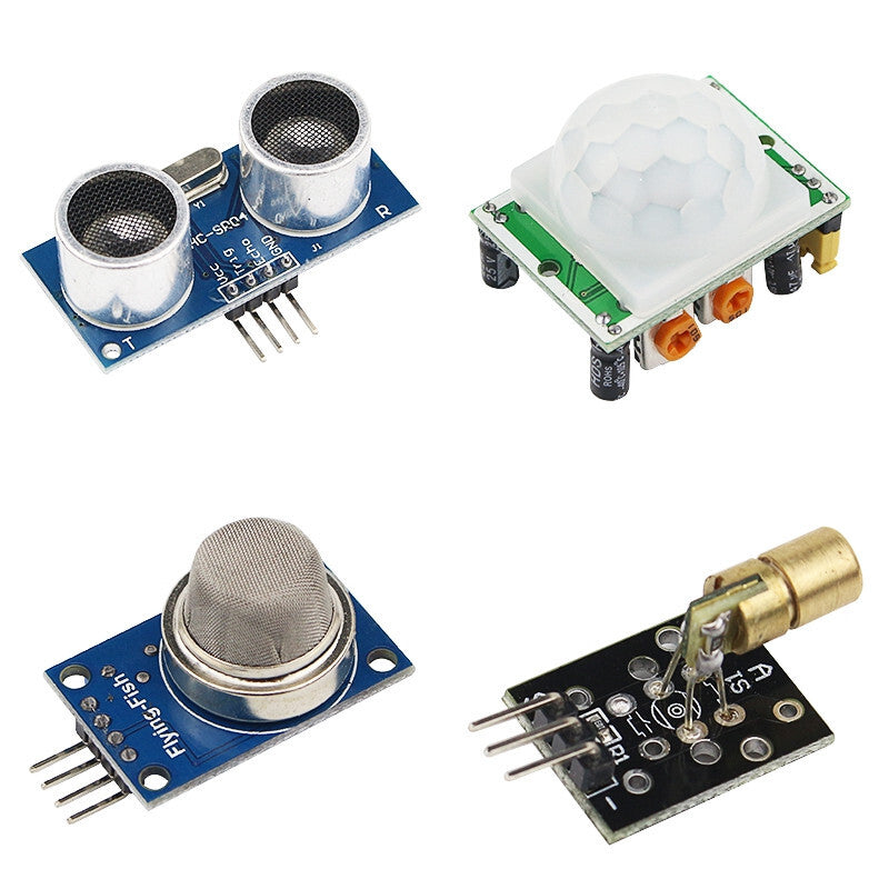 16Pcs Sensors Module Package Kit for Raspberry Pi 3 Raspberry Pi 2 Model B