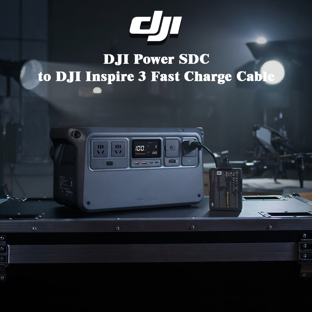 DJI Power SDC to Inspire 3 Fast Charge Cable 200W –44min 0-100% for TB51 Battery