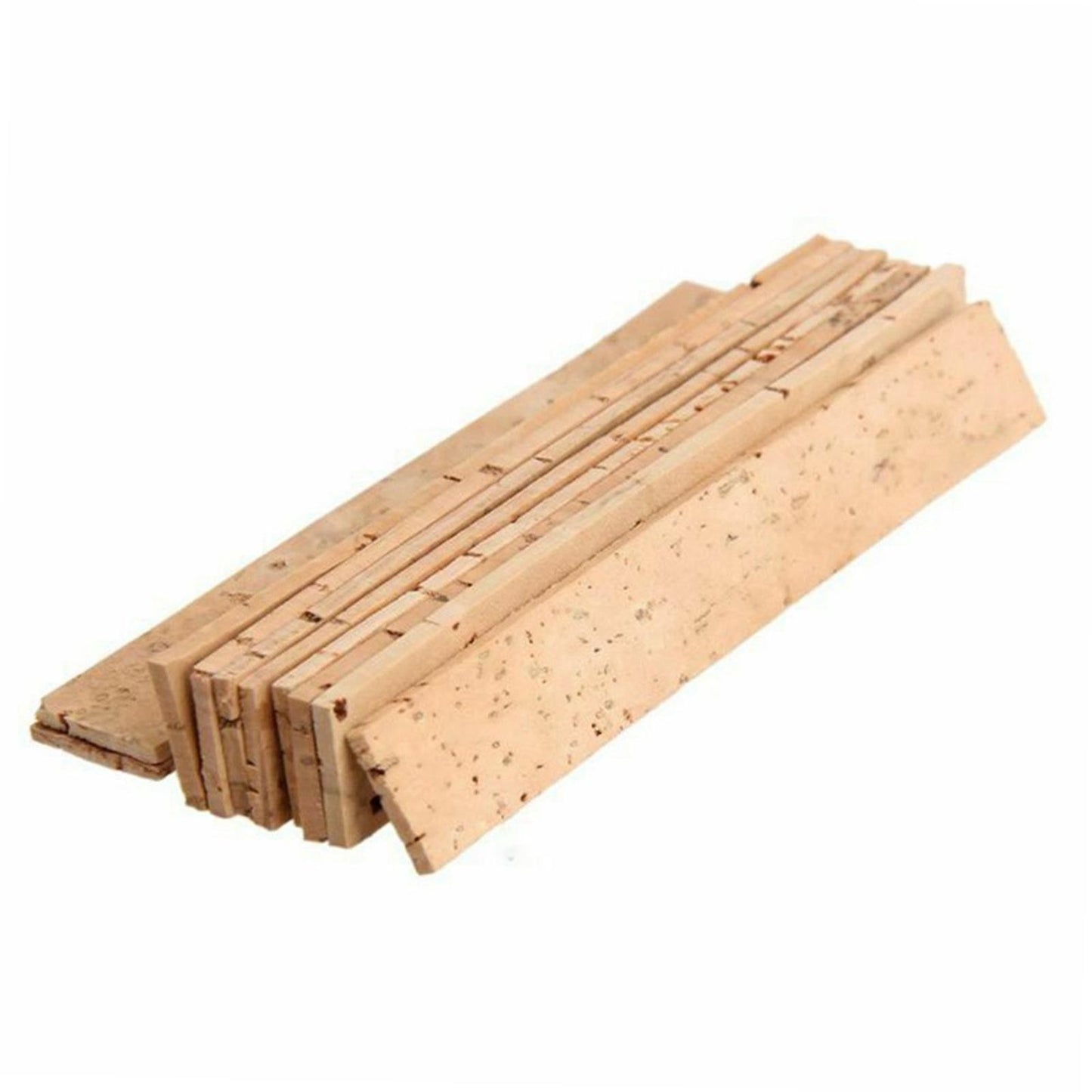 10pcs Natural Clarinet Neck Cork Sheet 8x1.1x0.2cm for Clarinet Neck Joint