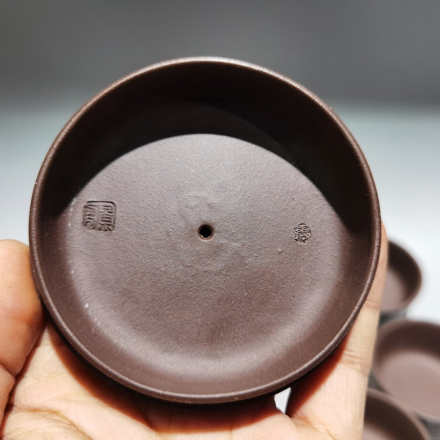 Chinese Yixing Zisha Clay Handmade Exquisite Teapot (升锣套壶 底款:顾景舟)