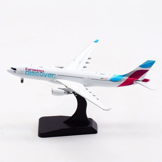 1:400 JC Wings Eurowings discover AIRBUS A330-200 Passenger Plane Diecast Model